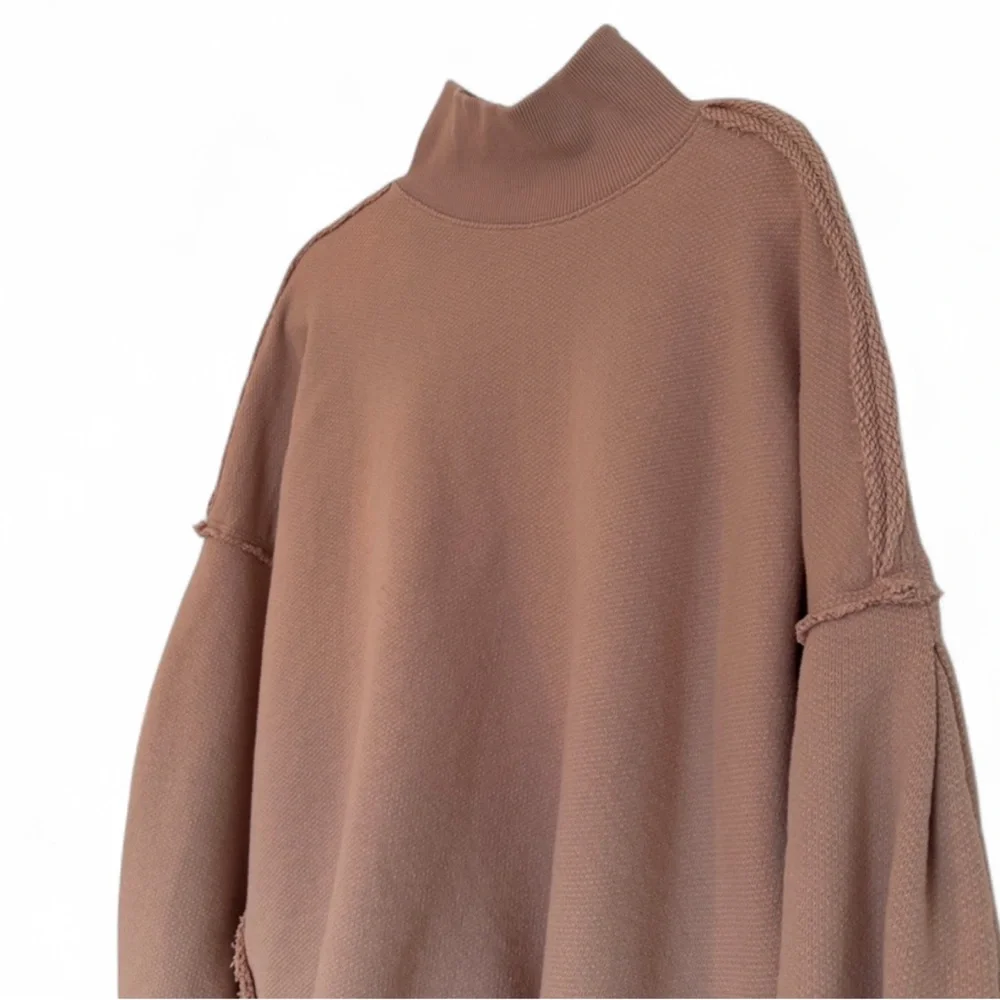 Free People We The Free Wonderful Oversized Pullover Winter Bloom S